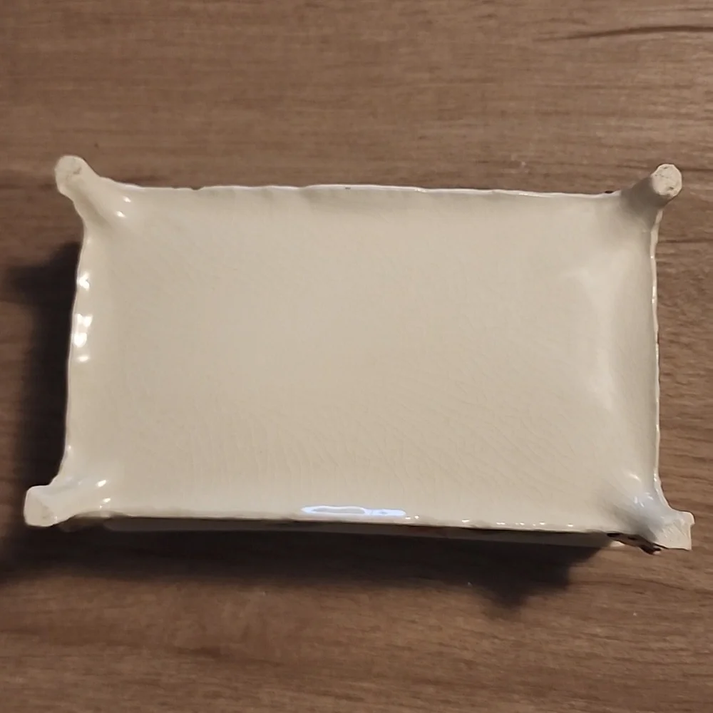 Ceramic jewelry Trinket container